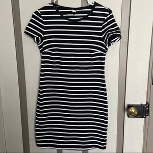 Old navy striped bodycon dress